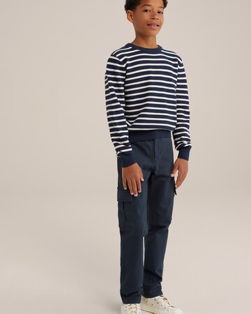 WE Fashion Sweater in Blue