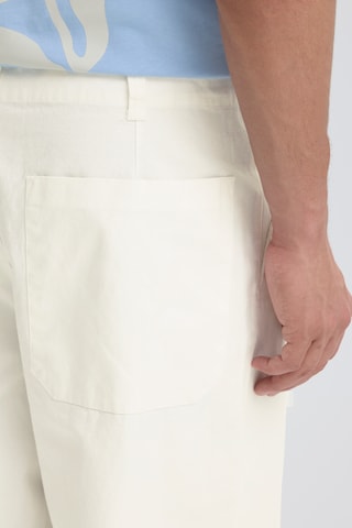 Casual Friday Loose fit Chino trousers ' CFValer Pleated ' in Beige