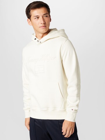 TOMMY HILFIGER Sweatshirt in White: front