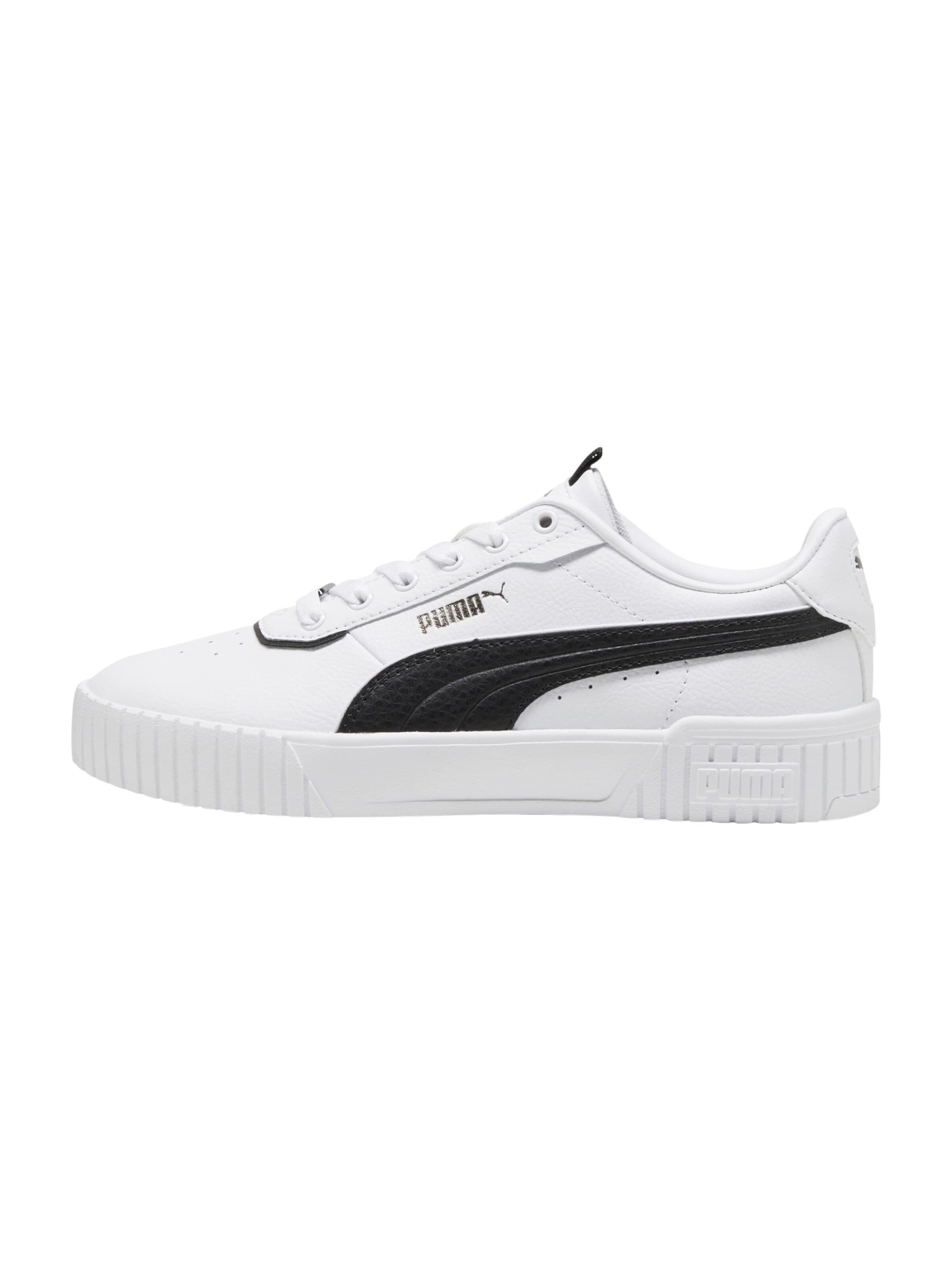 PUMA Sportlicher Schnürschuh in 36 in schwarz / weiß, Produktansicht
