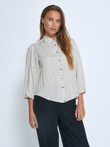 Peppercorn Blouse 'Gabriella' in Beige: front