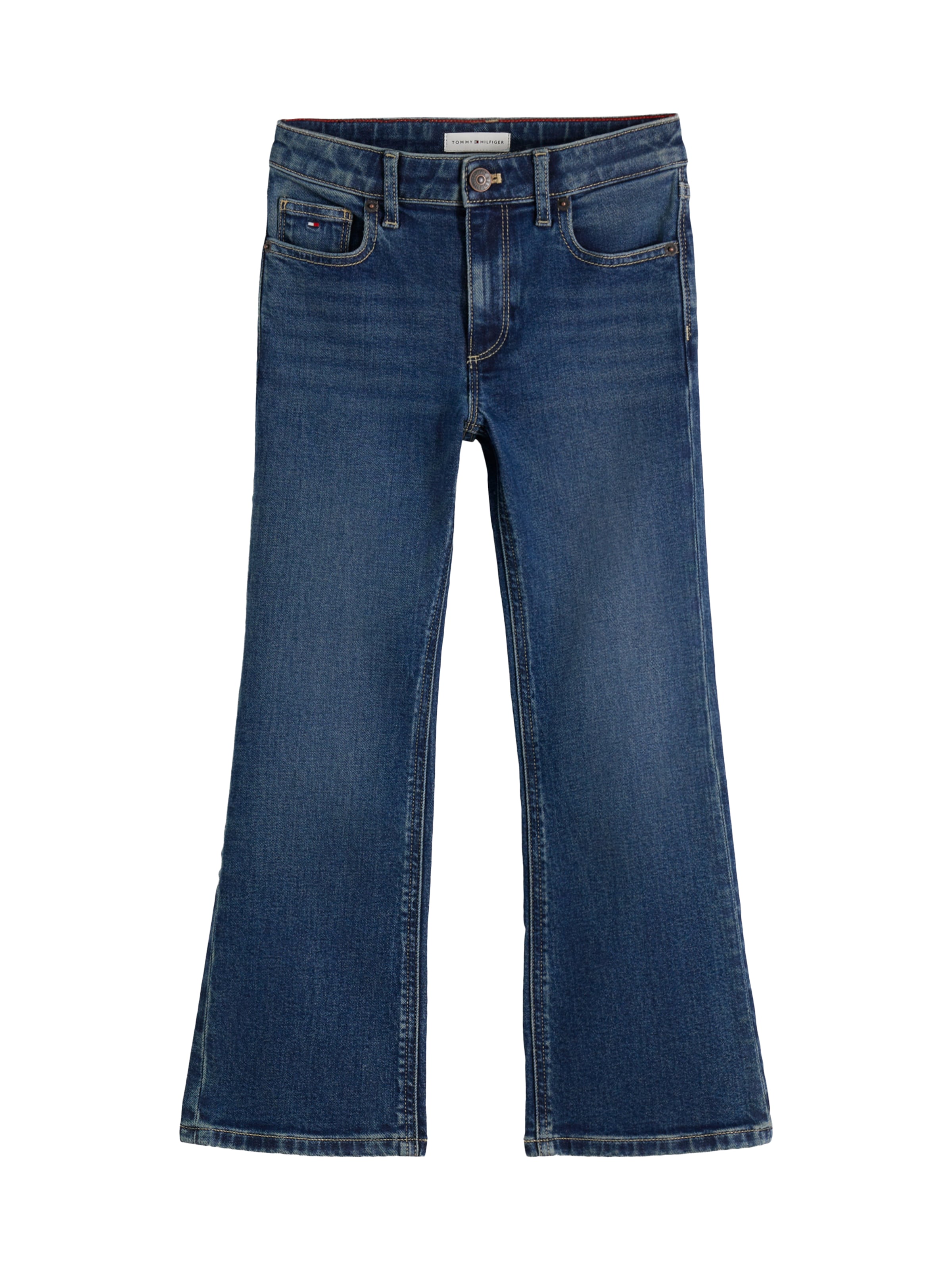 Flared Jeans di TOMMY HILFIGER in blu: frontale