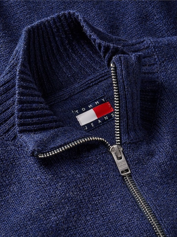 Tommy Jeans Knit cardigan 'Heritage' in Blue