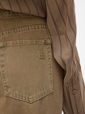 Wide Leg Jean ROUGE EDIT en marron