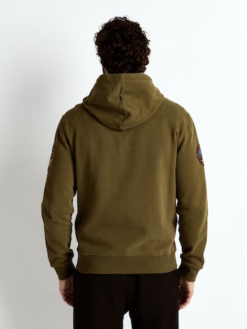 TOP GUN Between-season jacket 'TGD1707' in Green