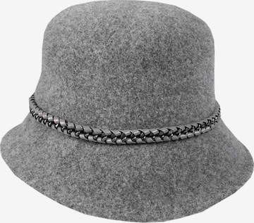 LOEVENICH Hut in Grau: Vorderseite