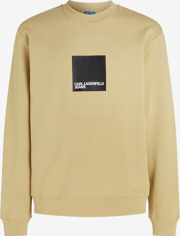 KARL LAGERFELD JEANS Sweatshirt in Brown: front