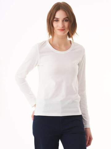 Organication Shirt in Weiß: Vorderseite