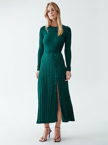Calli Sukienka w kolorze zielony: przód