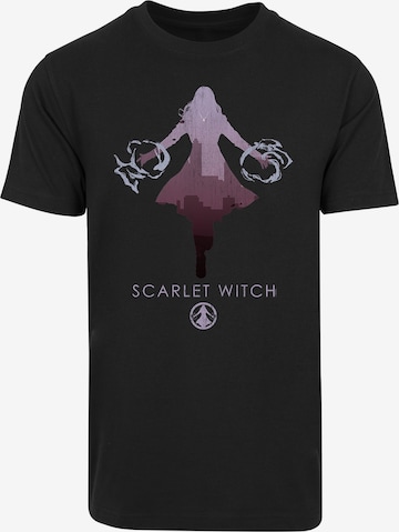 T-Shirt 'Witch Silhouette' F4NT4STIC en noir : devant