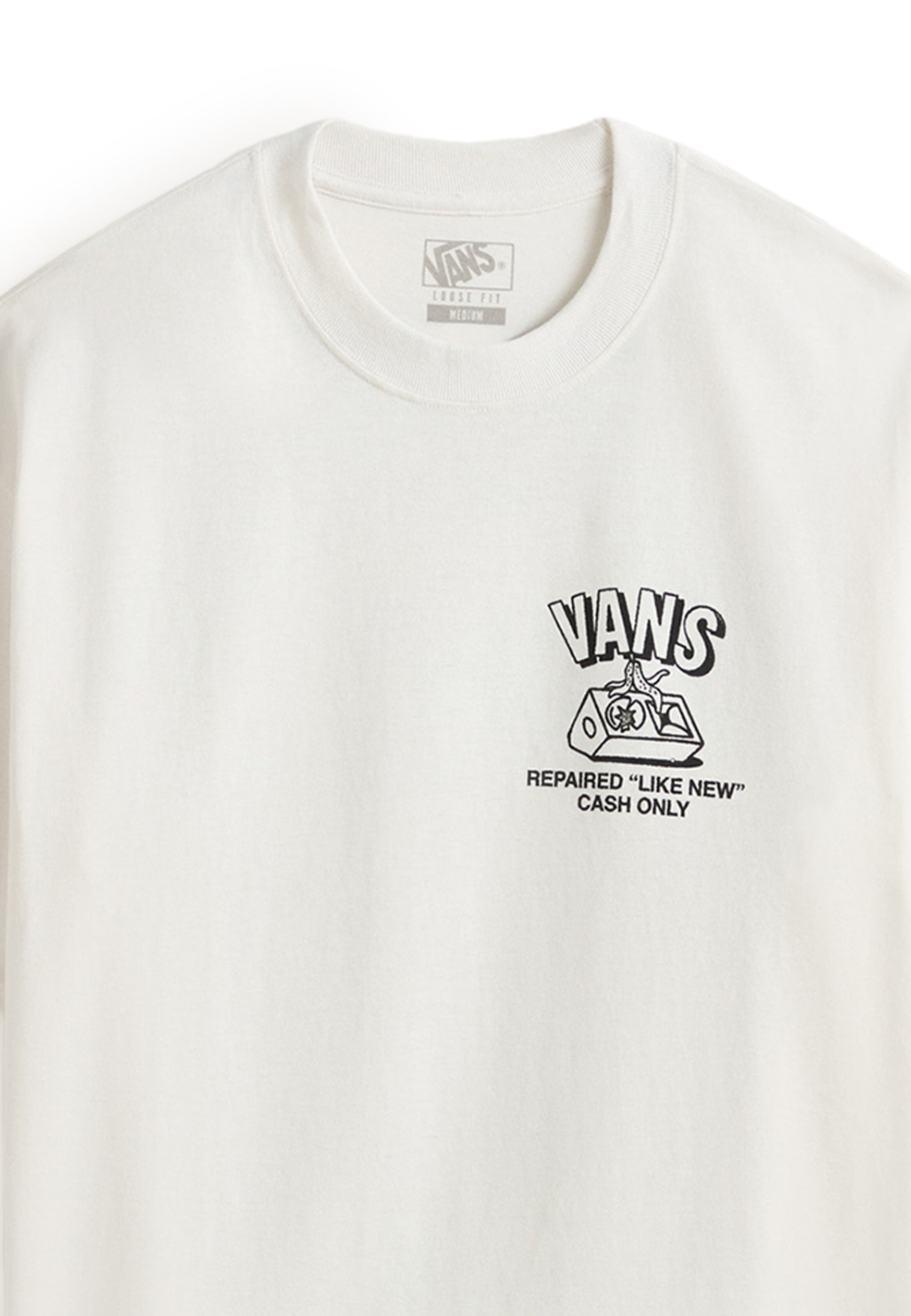 VANS Koszulka w kolorze biały