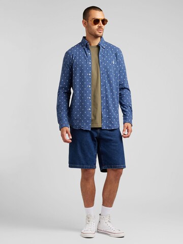 Polo Ralph Lauren Regular Fit Hemd in Blau