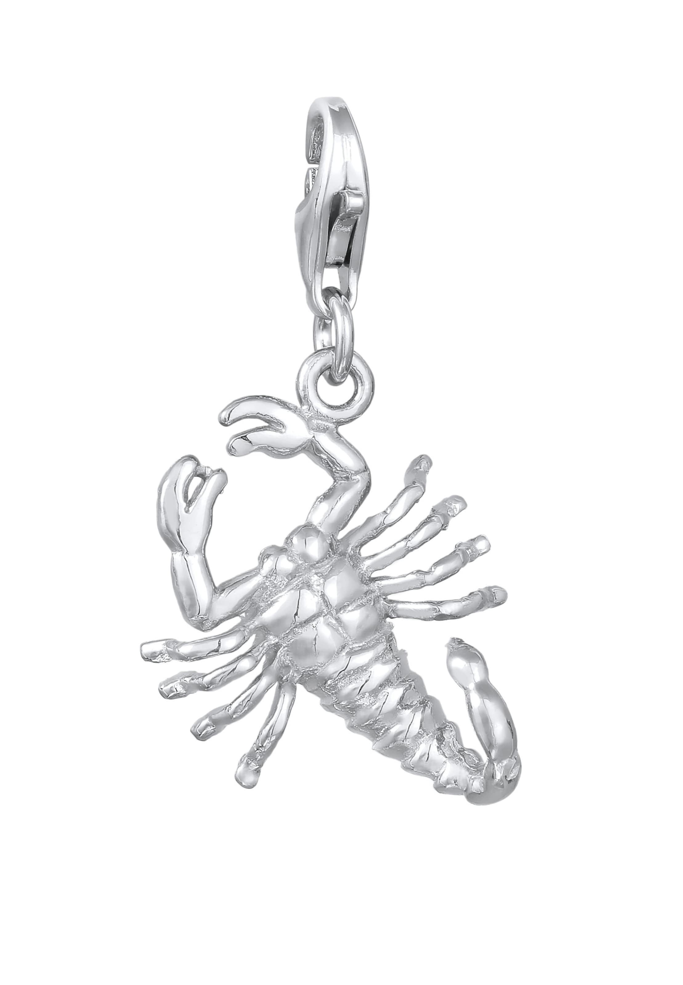 Pendentif Nenalina en argent : devant