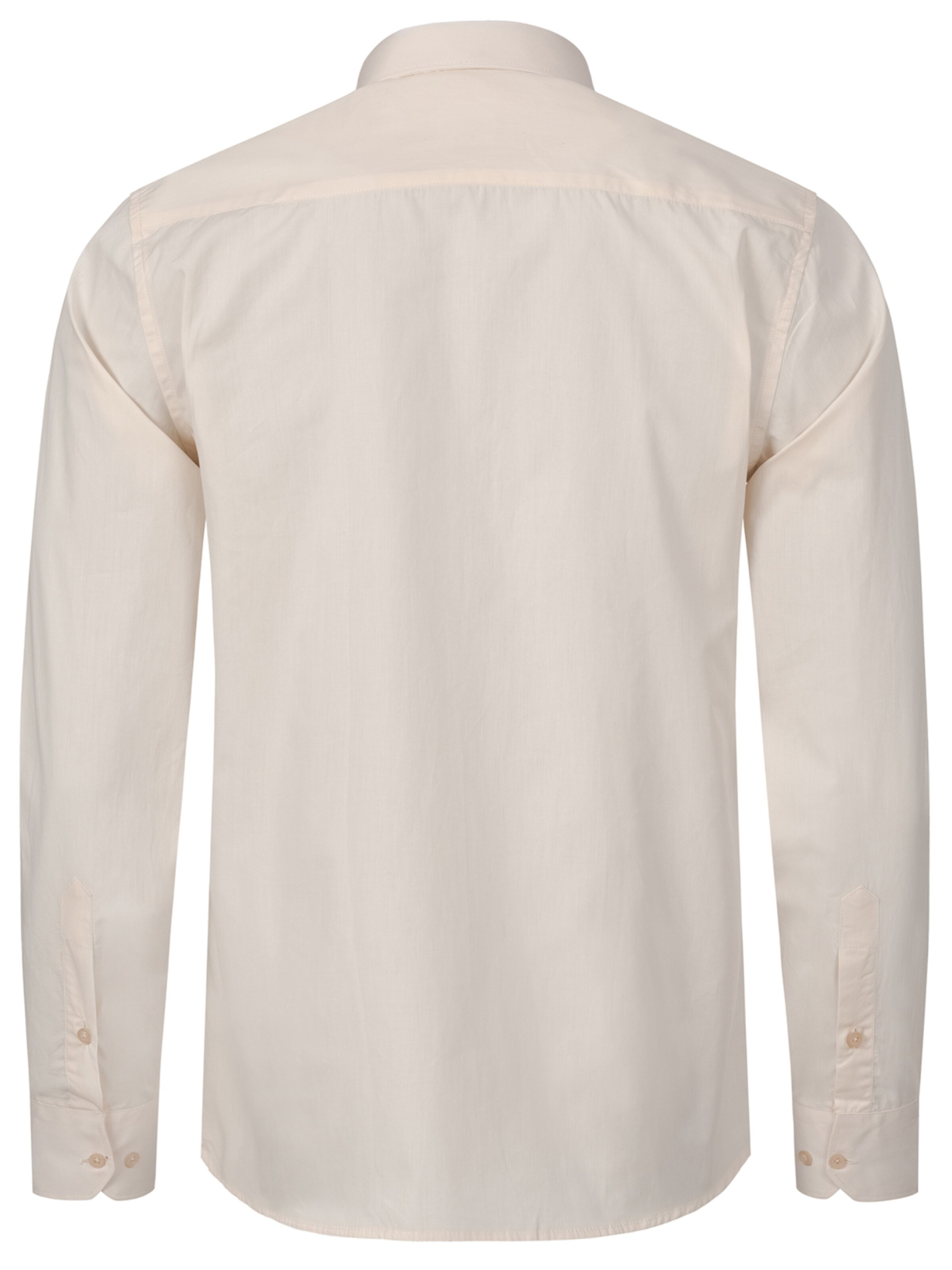 Indumentum Regular Fit Hemd in Beige