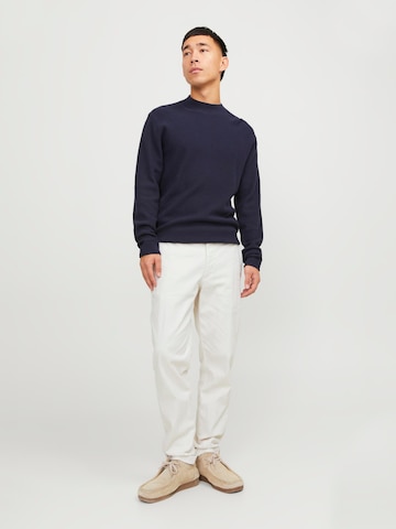 JACK & JONES - Slimfit Calças chino 'Marco' em branco