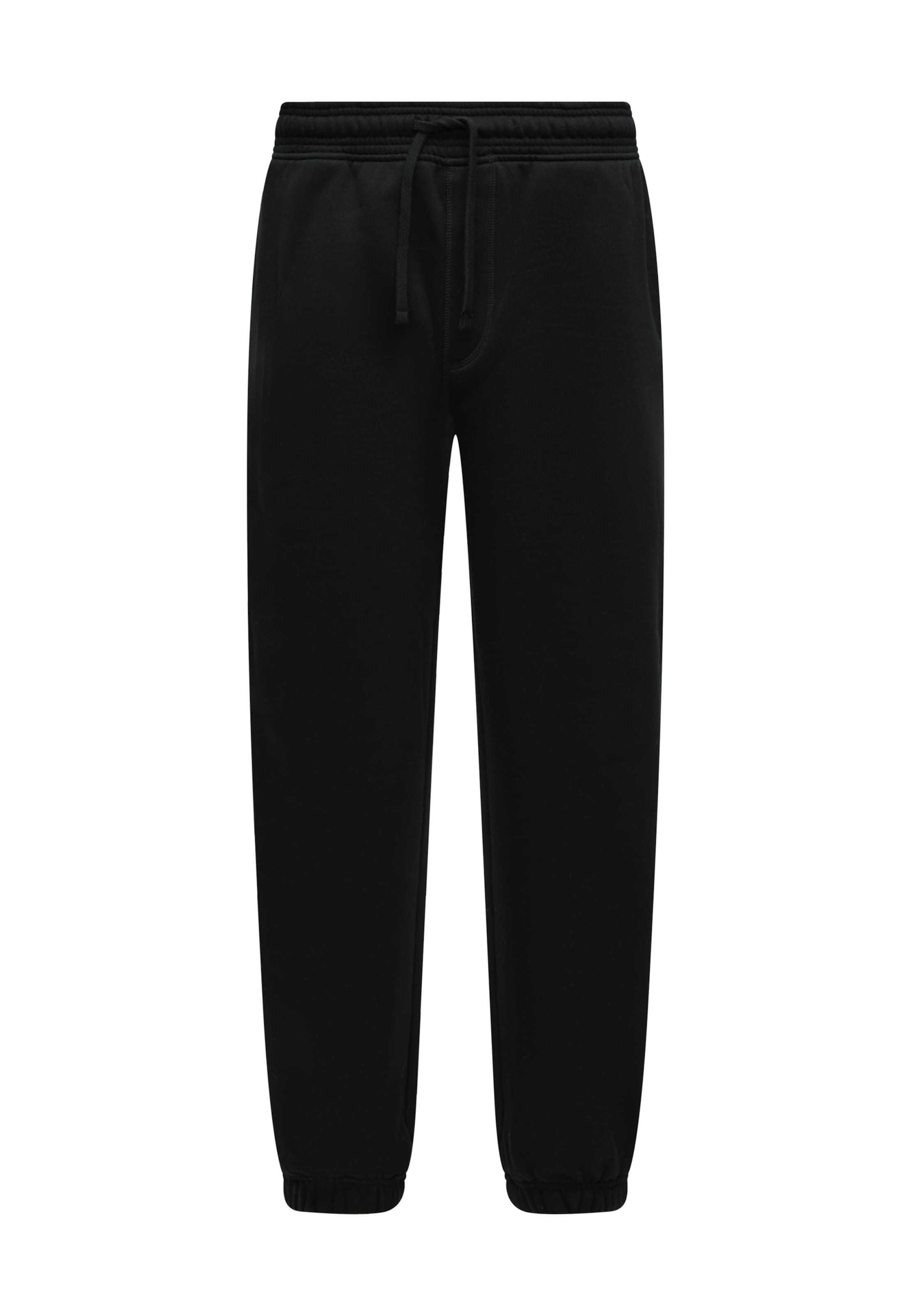 Pantalon BALMOHK en noir : devant