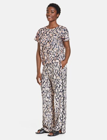 GERRY WEBER Wide Leg Bukser i blandingsfarvet