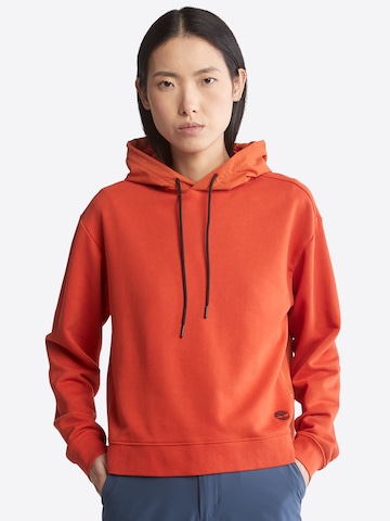 TIMBERLAND Sweatshirt in Oranje: voorkant