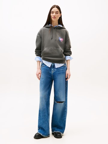 Tommy JeansSweater majica - crna boja