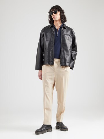 HUGO - regular Pantalón de pinzas en beige