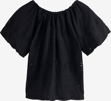 Chemisier Next en noir : devant