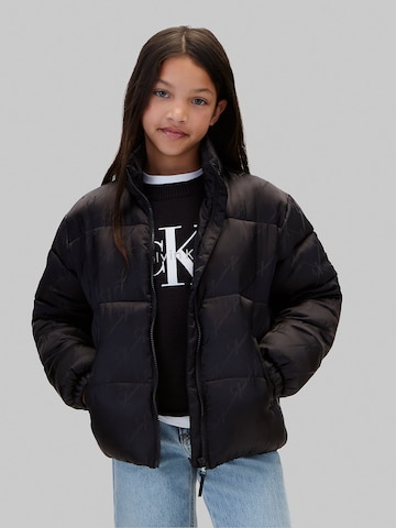 Calvin Klein Jeans Jacke in Schwarz: Vorderseite