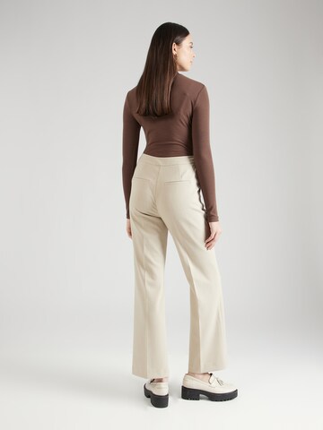 Wide Leg Pantalon COMMA en beige