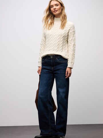 STREET ONE Pullover in Beige: Vorderseite