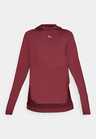 PUMA - Sweatshirt de desporto em vermelho: frente