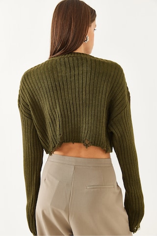Bianco Lucci Pullover i grøn