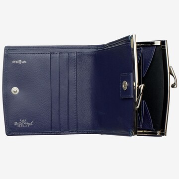 GOLDEN HEAD Wallet 'Madrid' in Blue