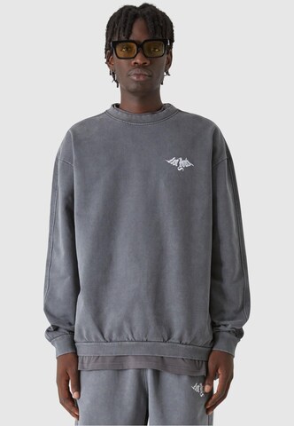 Lost Youth Sweatshirt 'Terry Classic' in Blue: front