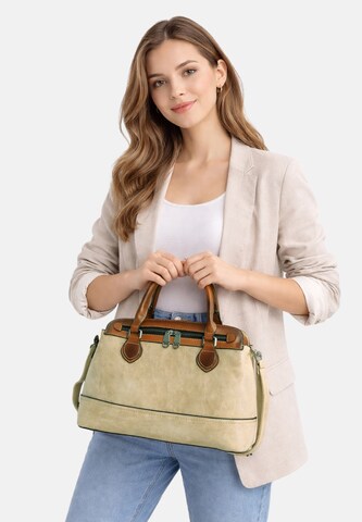 HARPA Shoulder Bag 'VALERA' in Beige: front
