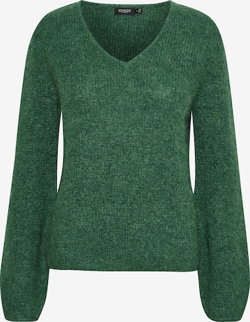 Pullover 'Tuesday' di SOAKED IN LUXURY in verde: frontale