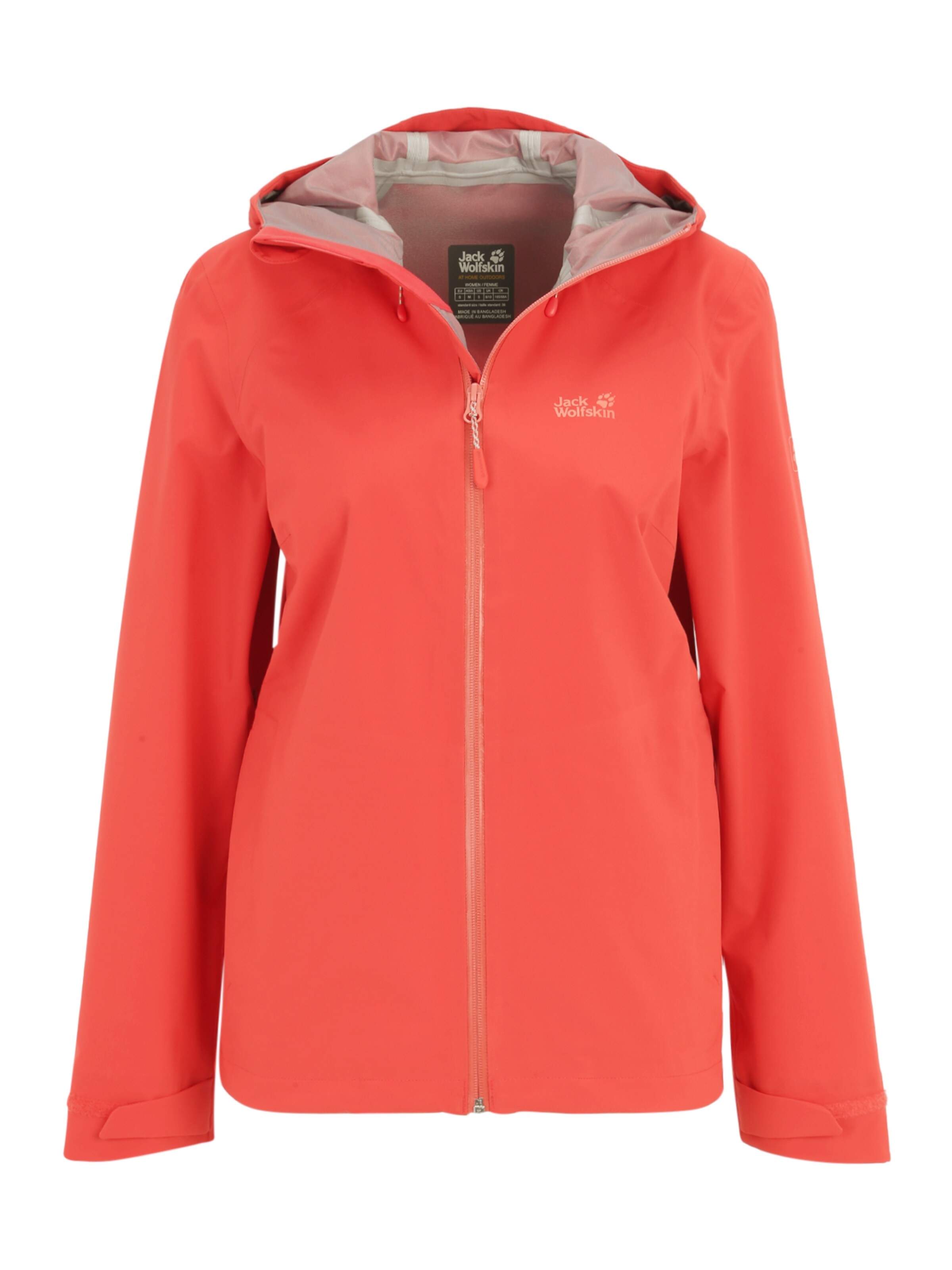 JACK WOLFSKIN Outdoor Jacket in Red: front