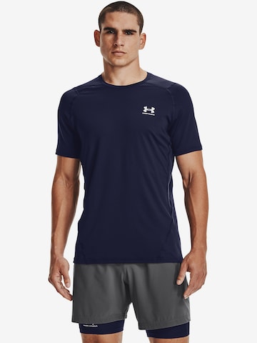 UNDER ARMOUR Functioneel shirt in Blauw: voorkant