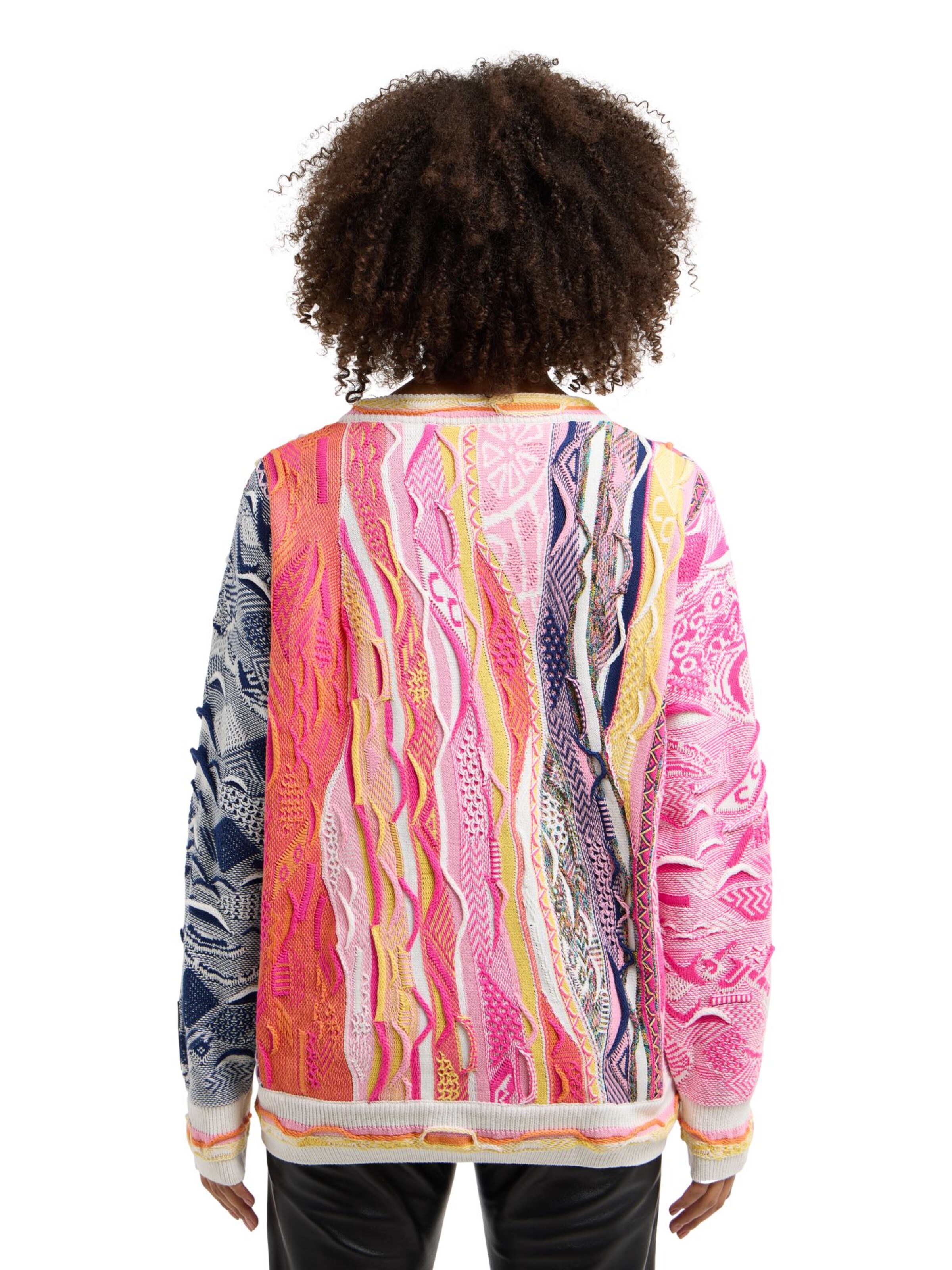 Carlo Colucci Sweater 'Demetz' in Pink