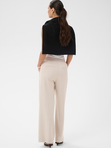 Kaffe Wide leg Pants 'KASerena' in Grey