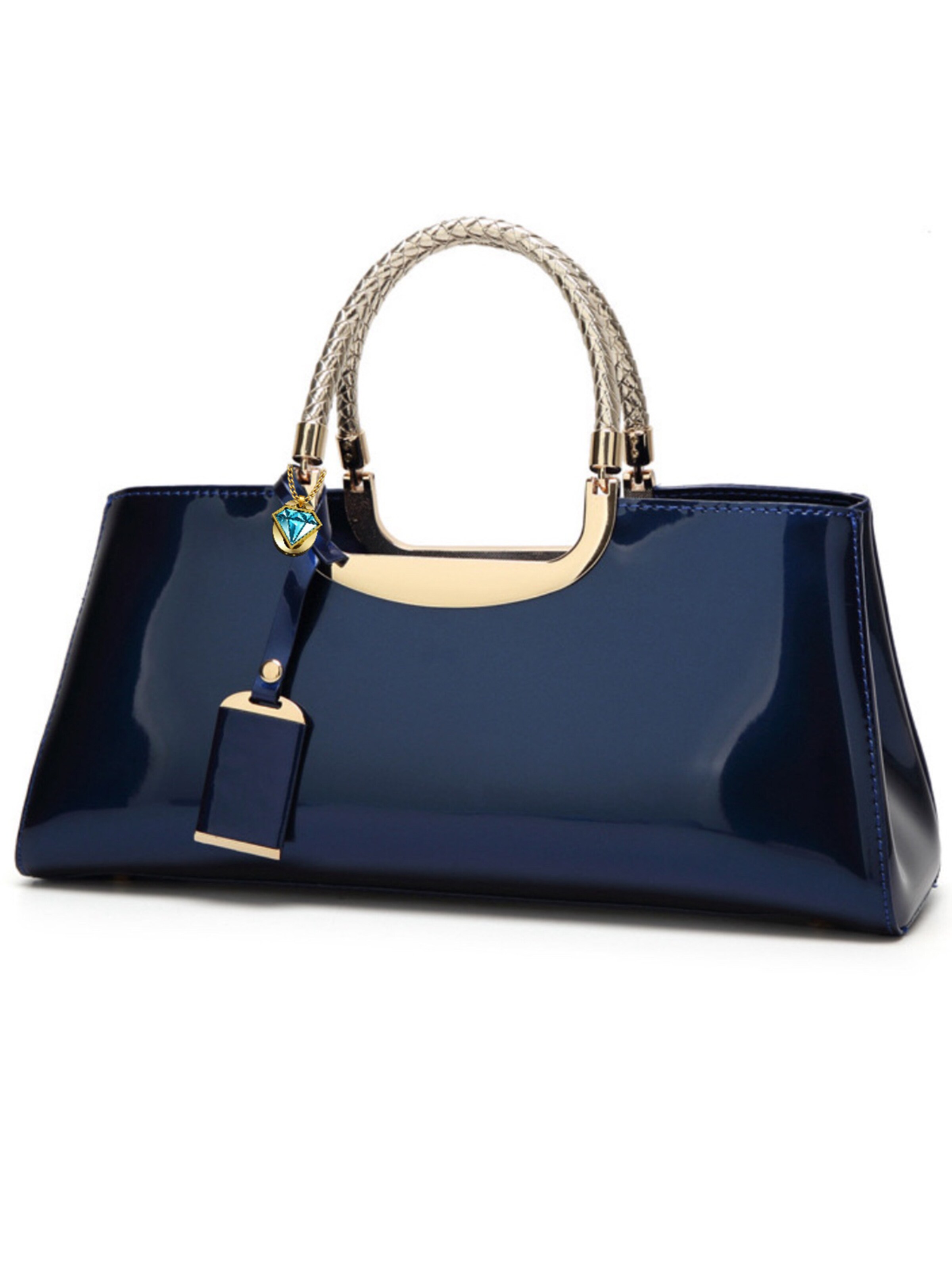 Elegon Handbag 'Model Qatar' in Blue: front