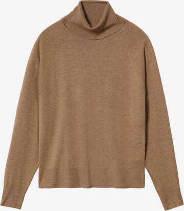 MANGO Sweater 'LUCASC' in Brown: front