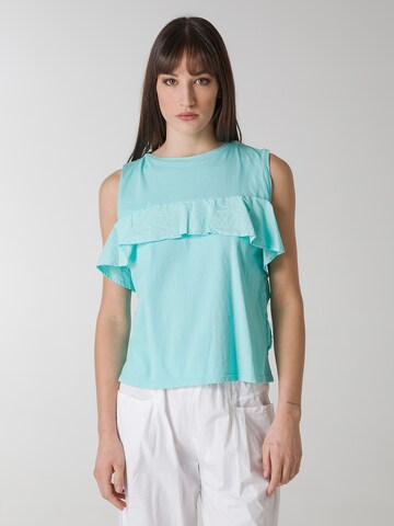 DEHA Top in Groen: voorkant