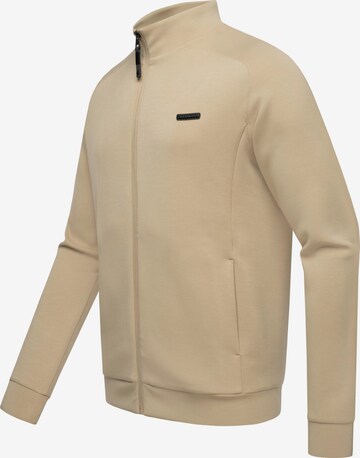 Ragwear Zip-Up Hoodie in Beige