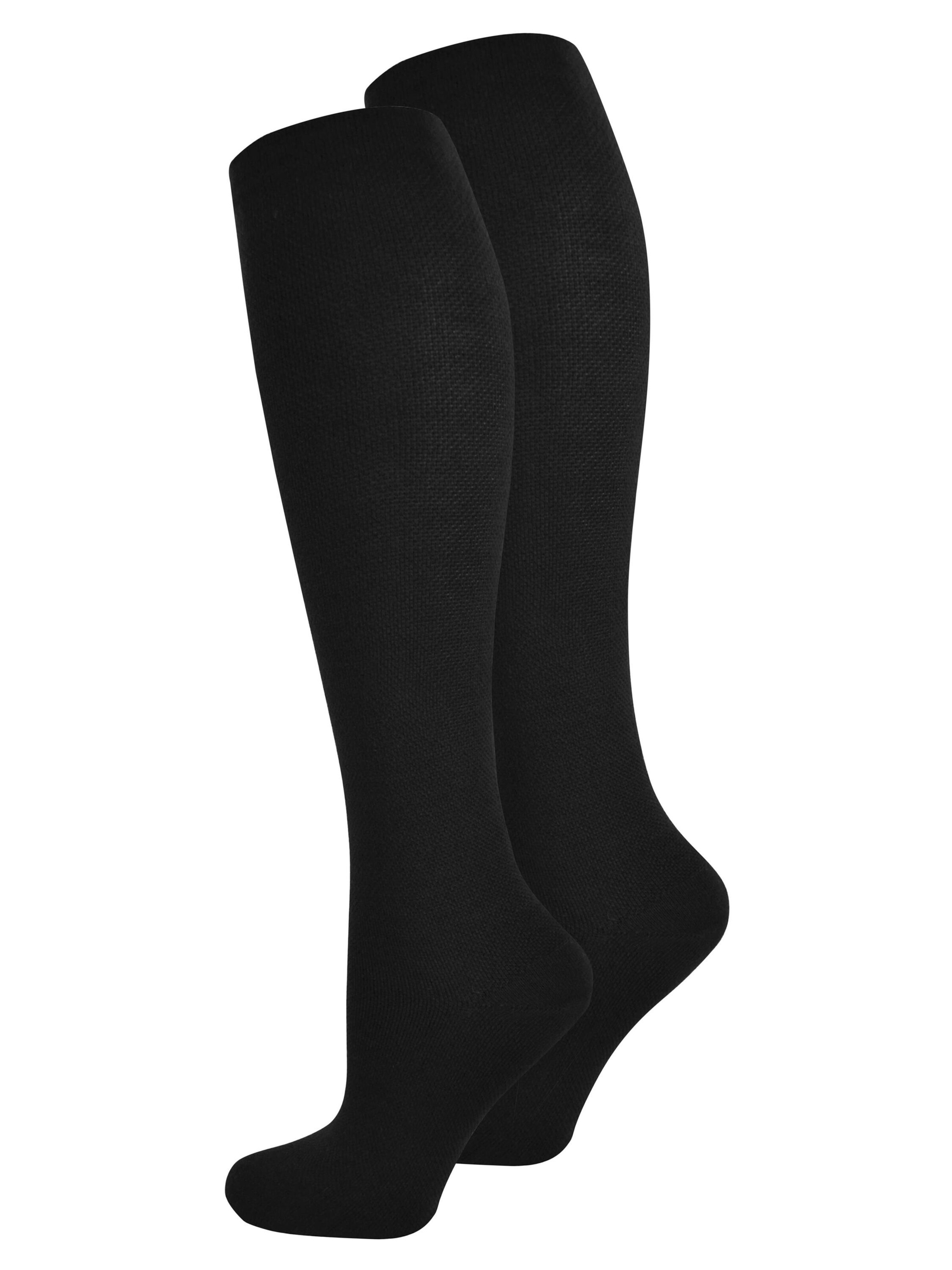 Chaussettes de sport normani en noir