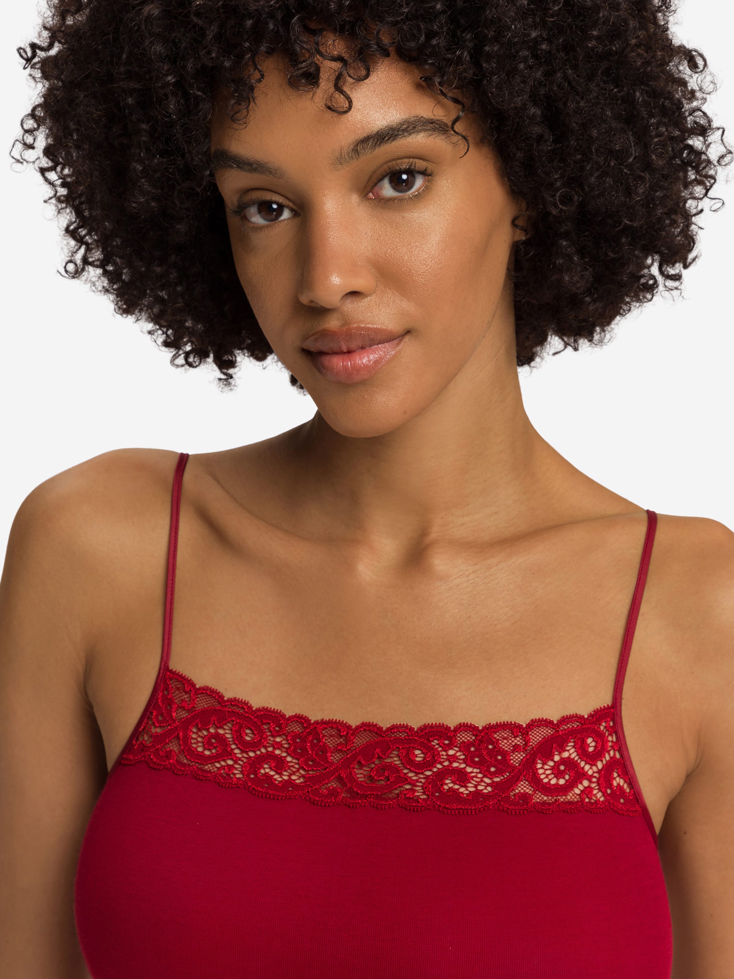 Hanro Top ' Moments ' in Red
