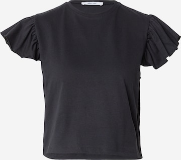 ABOUT YOU Тениска 'Sophia' в черно: отпред