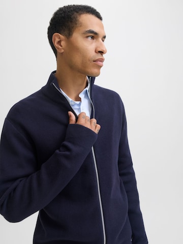 JACK & JONES Gebreid vest in Blauw