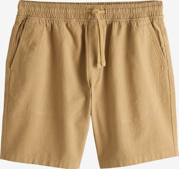 Next - Calças em castanho: frente