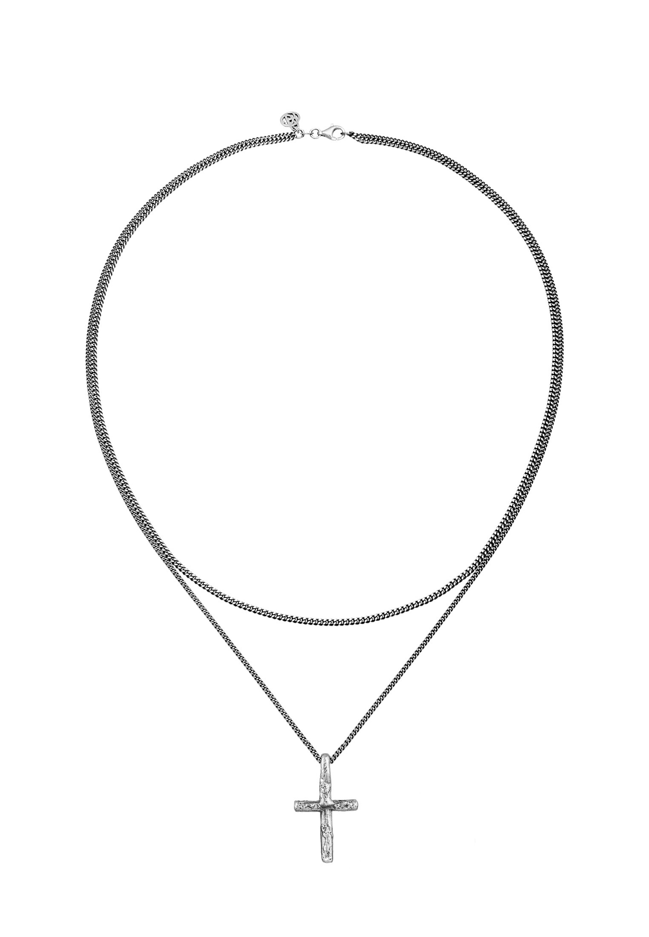 Chaîne Haze&Glory en argent : devant