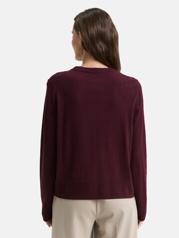 TOM TAILOR Pullover in Rot