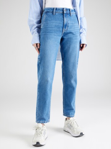 s.Oliver Tapered Jeans in Blauw: voorkant